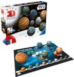 Ravensburger - Puzzle 3D planetele din galaxia Star Wars 531 piese (RVS3D11577) - ejuniorul