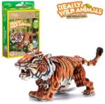 CubicFun - National Geographic Animale Salbatice Puzzle 3D Tigru Siberian 87 piese (CUDS1071h)