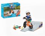 Playmobil - Promo Pack figurina Skater si rampa (PM71798) - ejuniorul