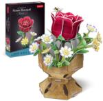CubicFun - Buchet de flori 3D Trandafir 120 piese (CUW3301h)