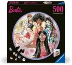 Ravensburger - Puzzle cerc Barbie 500 piese (RVSPA01494) - ejuniorul