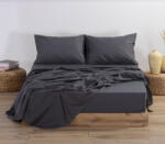 Nef-Nef Homeware Basic Cearceaf Super Dublu 240x270 cm Gri Închis 011709 (011709)