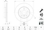 Bosch Disc frana BOSCH 0 986 479 H70 (0 986 479 H70) - fixbox