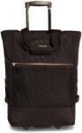 PUNTA CLASSY fekete steppelt kerekes utazótáska-bevásárlókocsi 10422-0100
