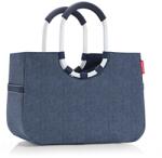 Reisenthel LOOPSHOPPER L sötétkék, halszálka mintás bevásárló táska OR4113