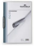 DURABLE Clip-mappa Durable Duraswing A/4 30 lapig szürke (229037) - kreativjatek