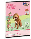 Ars Una Füzet vonalas ARS UNA A/5 32 lapos 16-32 2. osztályos Cute Animals-Doggie