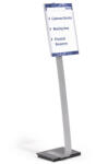 Durable Megállítótábla Durable Info Sign padlóállvány A/3 (481323)