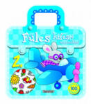 Napraforgó Könyvkiadó Füles kifestő matricákkal 2. - Repülő - Több mint 100 db matricával (200010)