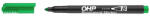ICO Alkoholos marker, OHP, 2-3 mm, B, ICO, zöld (TIHPBZ)