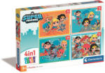 Clementoni DC Super Hero Mini-mates 4 az 1-ben puzzle Clementoni (CL21520)
