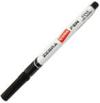 Zebra Alkoholos marker, 1, 5 mm, kúpos, ZEBRA "Name Pen Fine", fekete (33106)