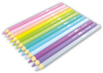 Y-Plus Színes ceruza Y-Plus+ Rainbow Pastel Jumbo 12 db-os hegyezővel (PC200300) - kreativjatek