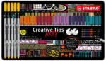 STABILO Flictoll STABILO Cretive Tips Arty Urban fémdobozos 50 darabos (89/50-6-20)
