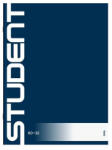 ICO Füzet, tűzött, A4, sima, 32 lap, ICO "Student", "80-32