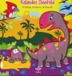 Csengőkert Kiadó Kalandos Dínóföld - Vidám őskori kifestő - kreativjatek