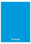 Fortuna Füzet vonalas FORTUNA Monocolor A/5 32 lapos kék - kreativjatek
