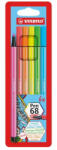 STABILO Filctoll készlet, 1 mm, STABILO "Pen 68", 6 neon szín (6806-1) - kreativjatek