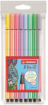 STABILO Filctoll STABILO Pen 68 8 darabos pasztell színben (68/8-01)