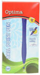 Optima Golyóstoll OPTIMA nyomógombos 521 kék (100910) - kreativjatek