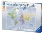 REGIO JÁTÉK Puzzle 500 db - Világtérkép (53712)