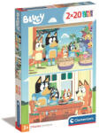 Clementoni Bluey Family Time 2x20 db-os puzzle Clementoni (CL24807)