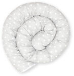 Scamp rácsvédõ hengerpárna 180cm Little Heart White Grey BRVE011 180CM - kreativjatek