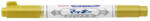 Zebra Lakkmarker kétvégű ZEBRA Mckie olajbázisú extra fine 0, 7-1, 2 mm arany (07.0336115)