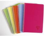 Clairefontaine Spirálfüzet Clairefontaine Linicolor Fresh A/5-90 lapos kockás vegyes színek (328506C) - kreativjatek