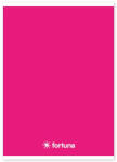 Fortuna Füzet vonalas FORTUNA Monocolor A/5 32 lapos magenta - kreativjatek
