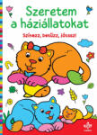 Csengőkert Kiadó Szeretem a háziállatokat - Színezz, betűzz, játssz! - kreativjatek