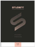 ICO Füzet sima ICO Student Black Prémium A/4 32 lapos