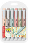 STABILO Szövegkiemelő készlet STABILO Swing Cool Naturecolors 6 darabos (275/6-09) - kreativjatek
