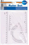 Centrum Vonalzó Centrum 4 db-os klt. 15 cm-es vonalzóval (80949) - kreativjatek