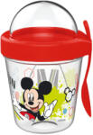  Disney Mickey Fun pohár snack tartó fedéllel és kanállal 350 ml (NVT832031)