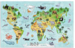 Herma Könyöklő Herma 55x35 cm Világtérkép (19667)