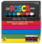uni Filctoll UNI Posca PC-5M 8 darabos (2UPC5M8DB)