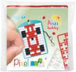 Pixelhobby 23112 Kulcstartó szett (színes kulcstartó alaplap + 3 szín) új Versenyautó (23112)