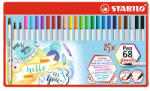 STABILO Ecsetfilc STABILO Pen 68 Brush 25 db-os készlet fémdobozban (568/25-321)