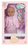  Játékbaba piknikezős étkészlettel - 45 cm (247657)