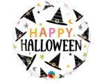  Happy Halloween Hat fólia lufi 46 cm (MLG233071) - kreativjatek
