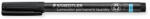 STAEDTLER Textil jelölő alkoholos marker, 0, 6 mm, kúpos, STAEDTLER "Lumocolor® laundry 319 LM", fekete (319 LM F-9) - kreativjatek