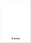Fortuna Füzet vonalas FORTUNA Monocolor A/5 32 lapos fehér - kreativjatek