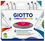 GIOTTO Filctoll GIOTTO Turbo maxi csillámos 6 darabos (4266 00) - kreativjatek