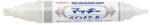 Zebra Lakkmarker kétvégű ZEBRA Mckie olajbázisú vastag 2-8 mm fehér (57556) - kreativjatek