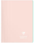 Clairefontaine Spirálfüzet Clairefontaine Koverbook Blush A/4 80 lapos PP borítású vonalas púderrózsaszín (376778C) - kreativjatek