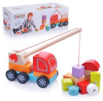 Cubika Fa darus autó mágneses rakománnyal (59527)