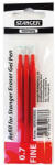 Stanger Zselés toll betét Stanger radírozható 0, 7 mm piros 3 db