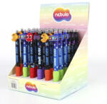 Nebulo Zseléstoll NEBULO nyomógombos radírozható 0, 7 mm Pixel gamer (DT-0003) - kreativjatek