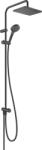 Hansgrohe Vernis Shape Showerpipe 230, 1 jet Reno zuhanyrendszer matt fekete (HG-26282670)